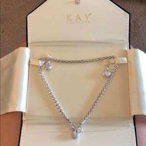 Kay Jewelers necklace and earring set
